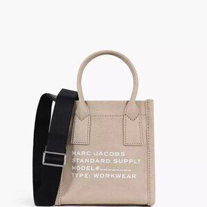 Marc Jacobs Canvas Standard Supply Small Tote in Beige - NWT